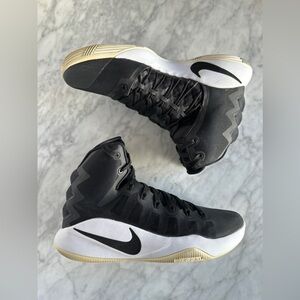 Nike Hyperdunk 2016 TB Basketball Shoes Sneakers Black White Size 8 844391-001